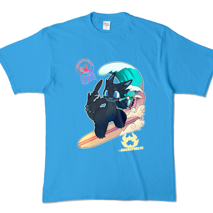 カラーTシャツ - XL - ターコイズ