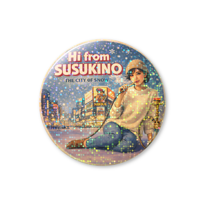 ホログラム缶バッジ - 56mm