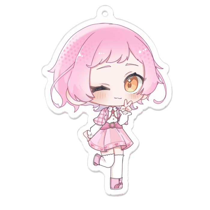 アクリルキーホルダー - 70 x 70 (mm)(1)