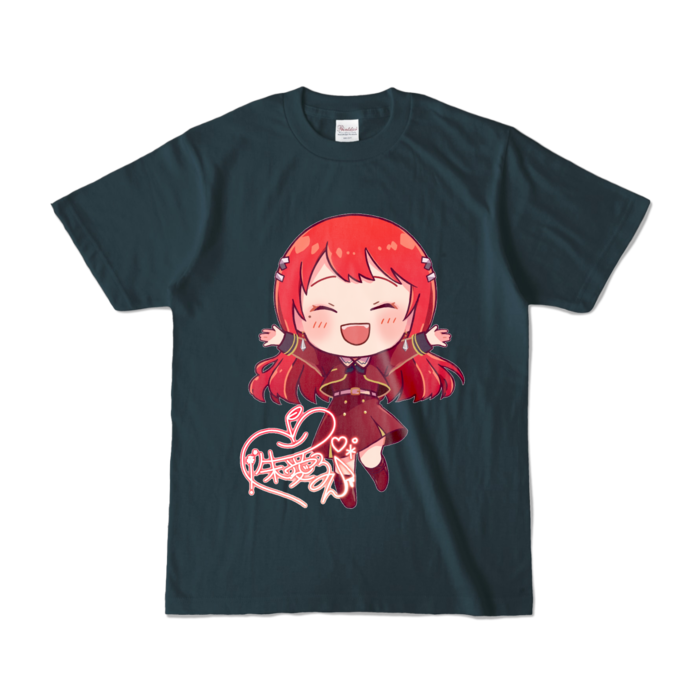 カラーTシャツ - S - デニム (濃色)