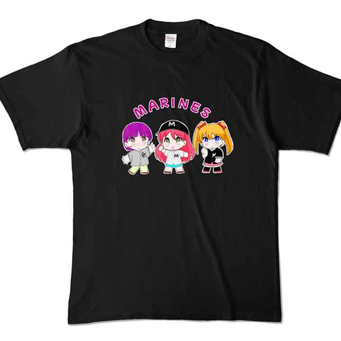カラーTシャツ - XL - ブラック (濃色)