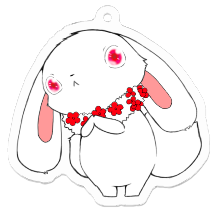 アクリルキーホルダー - 50 x 50 (mm)