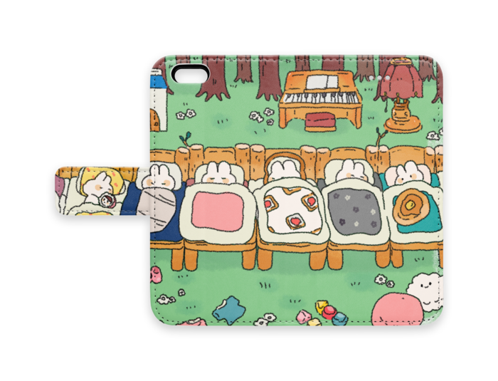 手帳型iPhoneケース - iPhone 6 / 6s - ストラップ穴 なし