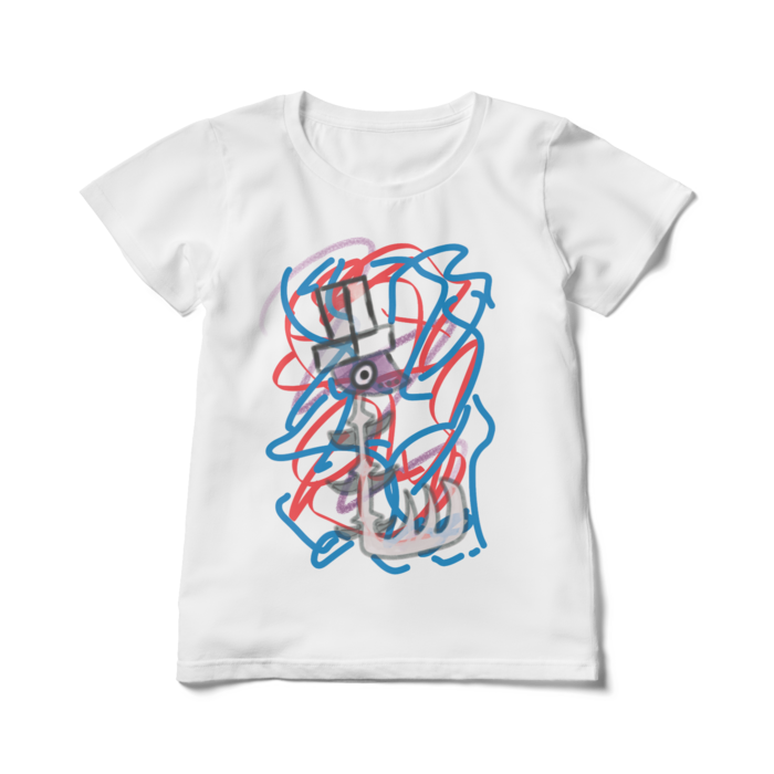 レディースTシャツ - L - 白