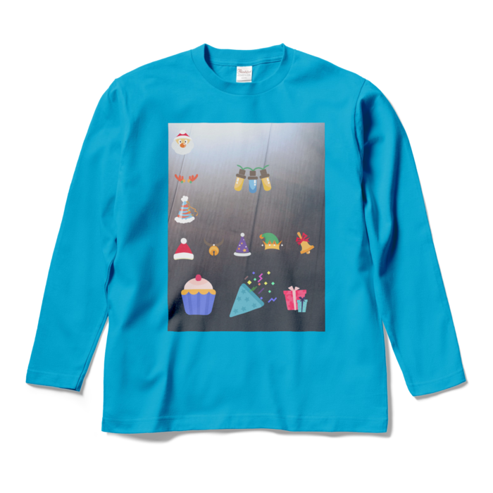 ロングスリーブTシャツ - M - ターコイズ