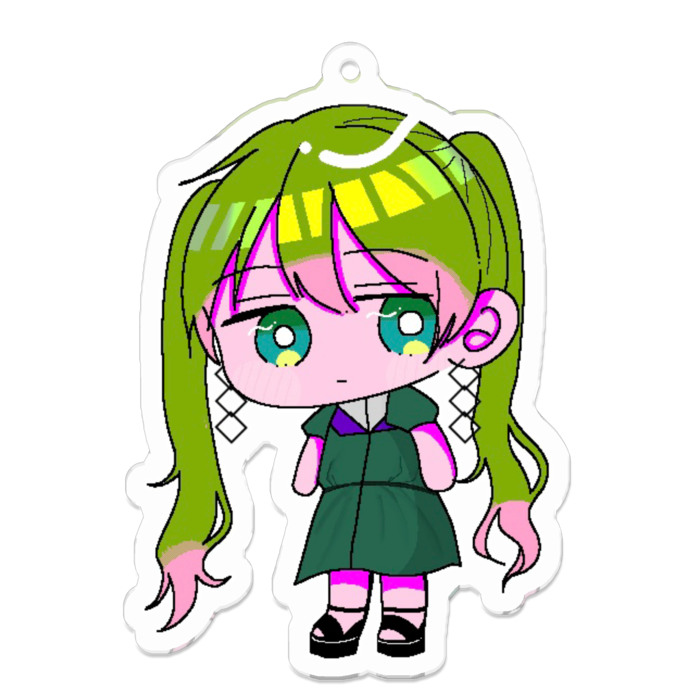 アクリルキーホルダー - 70 x 70 (mm)