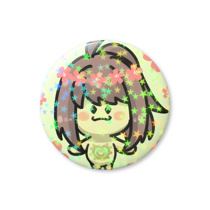 ホログラム缶バッジ - 32mm