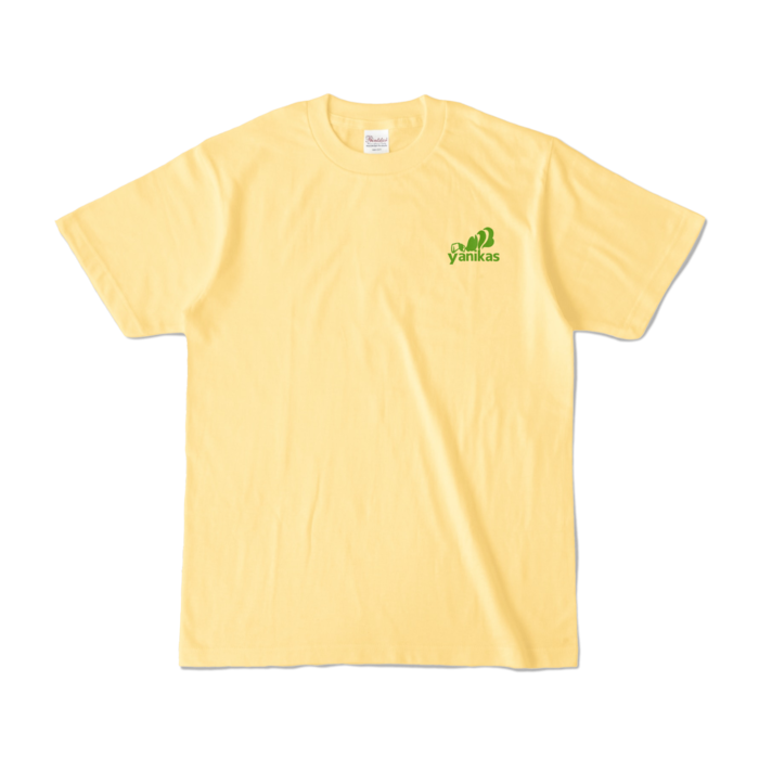 カラーTシャツ - S - ライトイエロー (淡色)