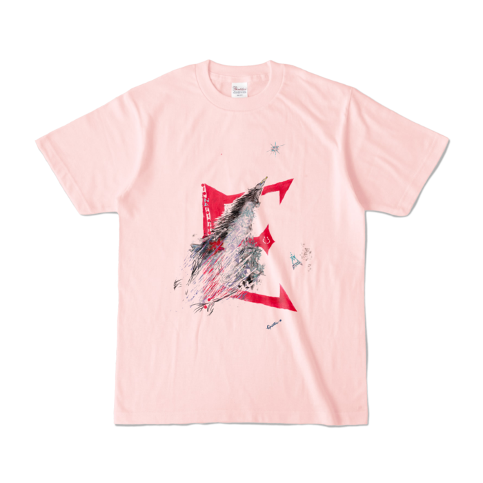 カラーTシャツ - S - ライトピンク (淡色)