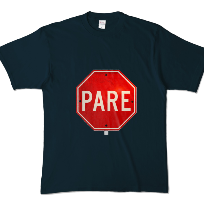カラーTシャツ - XL - ネイビー (濃色)