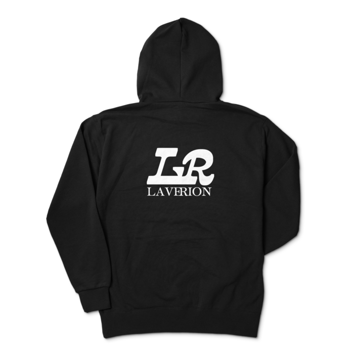 ジップパーカー - XL - ブラック