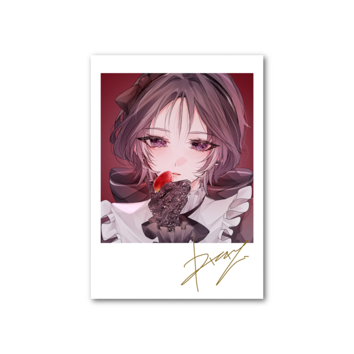 いちごの赤い女の子