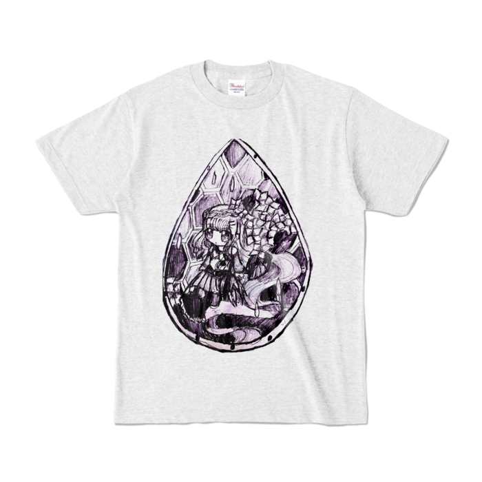 カラーTシャツ - S - アッシュ (淡色)