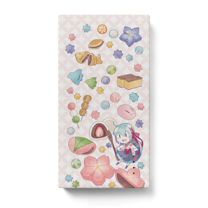 桃色　モバイルバッテリー - 123 x 65 (mm)