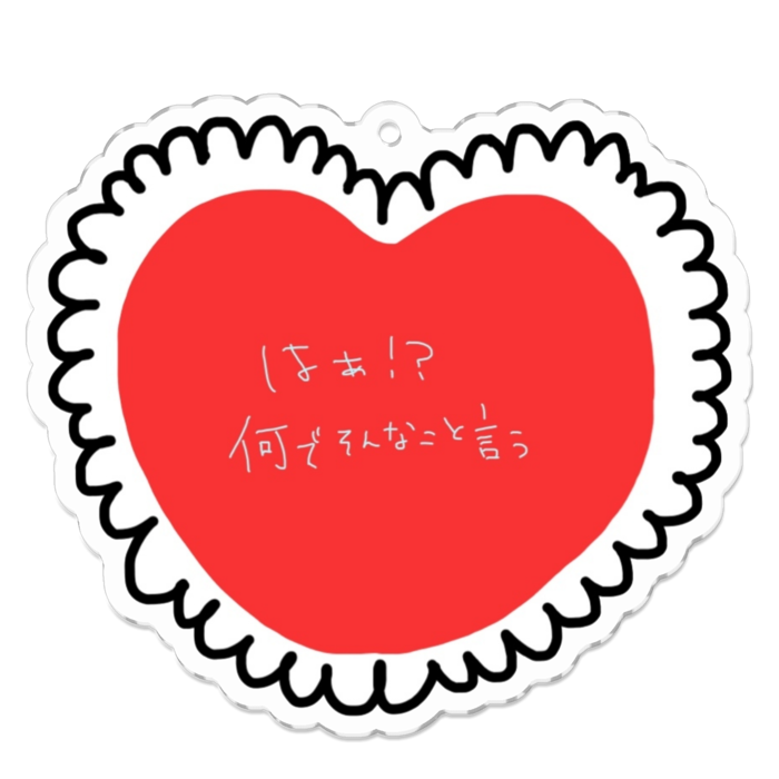 アクリルキーホルダー - 70 x 70 (mm)