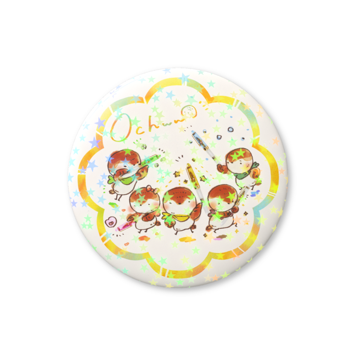 ホログラム缶バッジ - 44mm