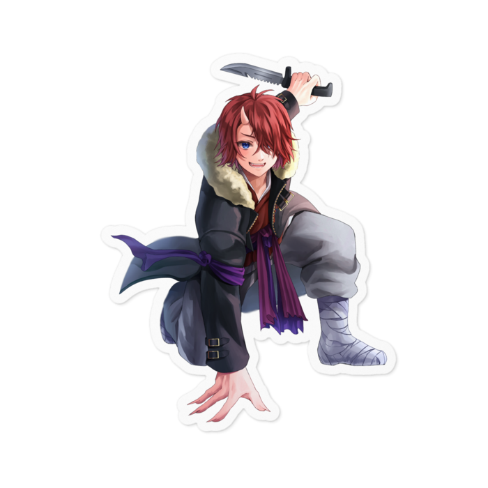 ステッカー - 100 x 100 (mm)