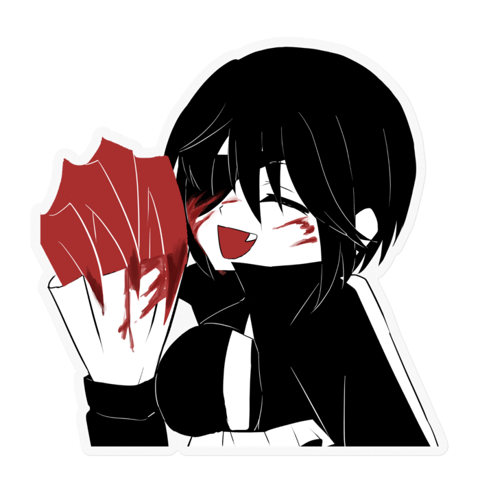 ステッカー - 100 x 100 (mm)