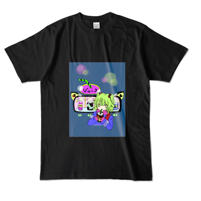 カラーTシャツ - L - ブラック (濃色)