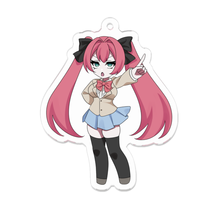 アクリルキーホルダー - 70 x 70 (mm)