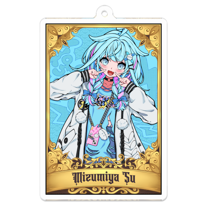 アクリルキーホルダー - 70 x 70 (mm)