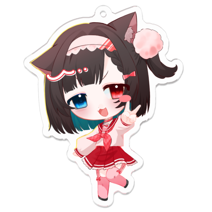 アクリルキーホルダー - 70 x 70 (mm)