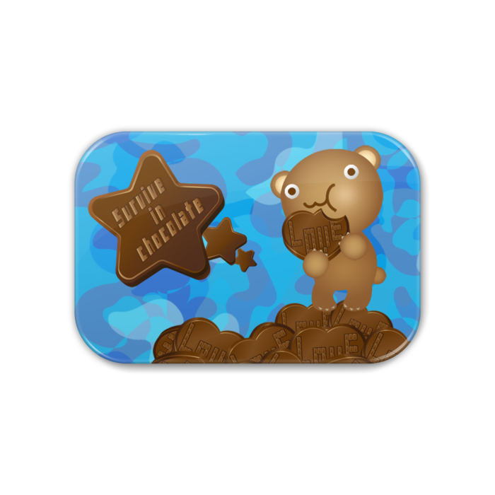 缶バッジ - 角丸 76x51mm