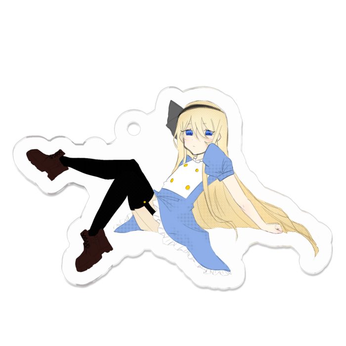 アクリルキーホルダー - 50 x 50 (mm)