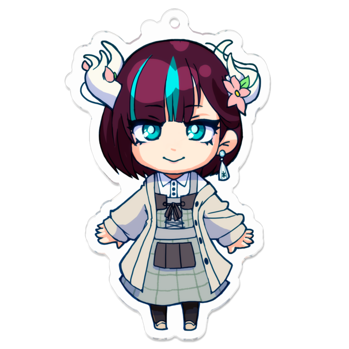 アクリルキーホルダー - 70 x 70 (mm)