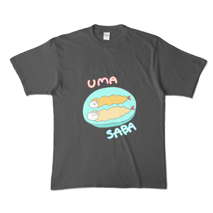 カラーTシャツ - XL - チャコール (濃色)