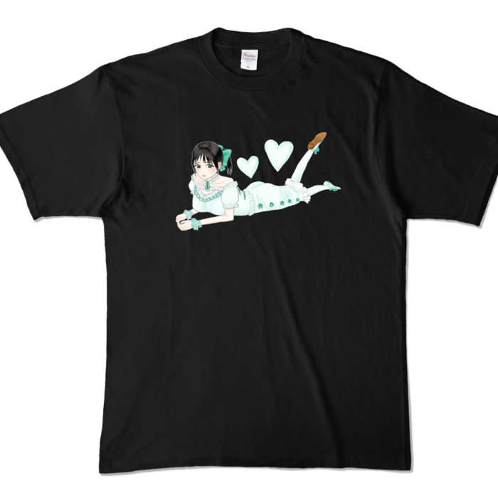 カラーTシャツ - XL - ブラック （濃色）