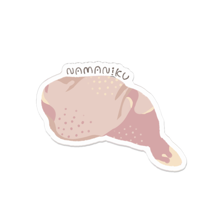 アクリルバッジ - 70 x 70 (mm)