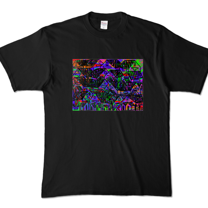 カラーTシャツ - XL - ブラック (濃色)