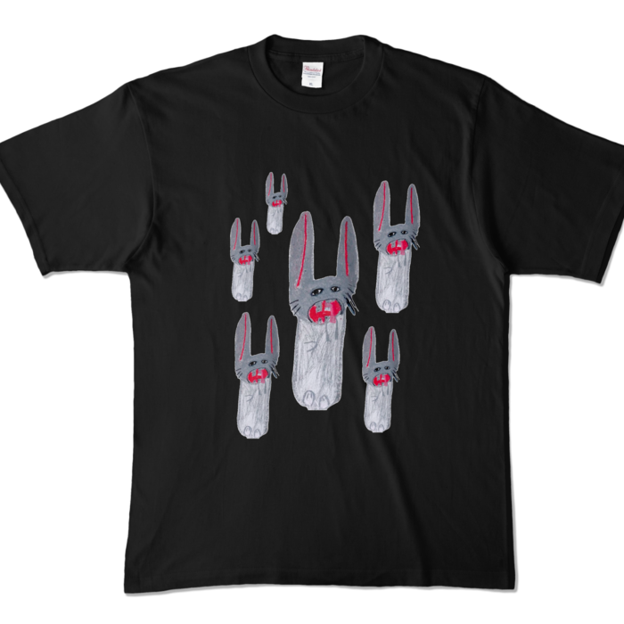 カラーTシャツ - XL - ブラック (濃色)