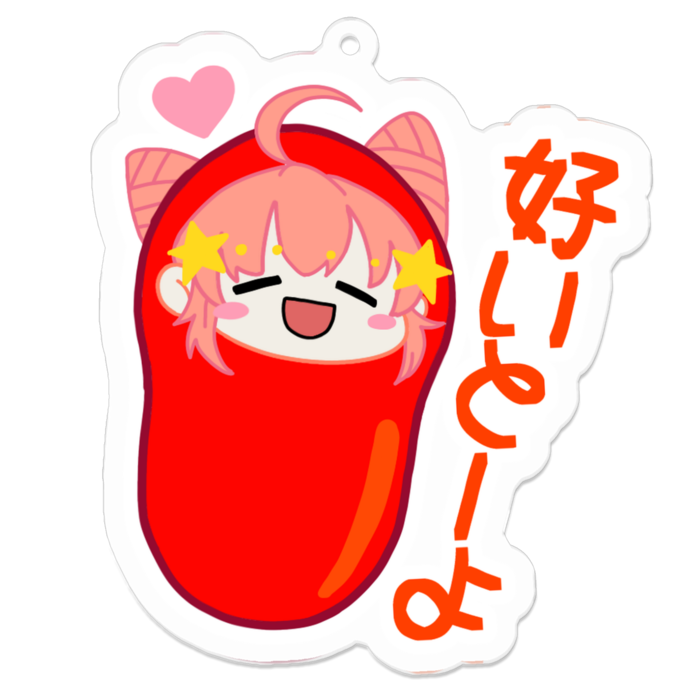 アクリルキーホルダー(コーティング) - 70 x 70 (mm)