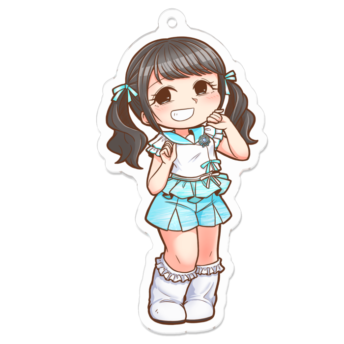 アクリルキーホルダー - 70 x 70 (mm)