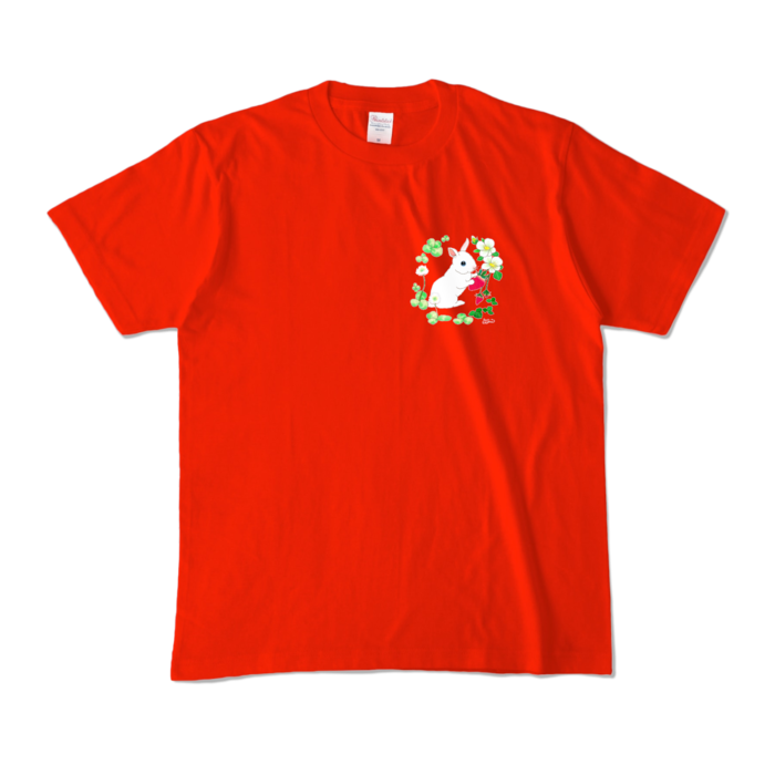 カラーTシャツ - M - レッド (濃色)