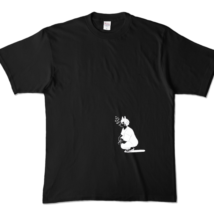 カラーTシャツ - XL - ブラック (濃色)