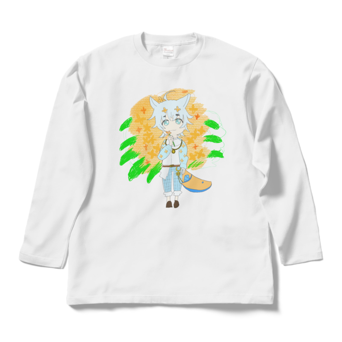 ロングスリーブTシャツ - L - ホワイト