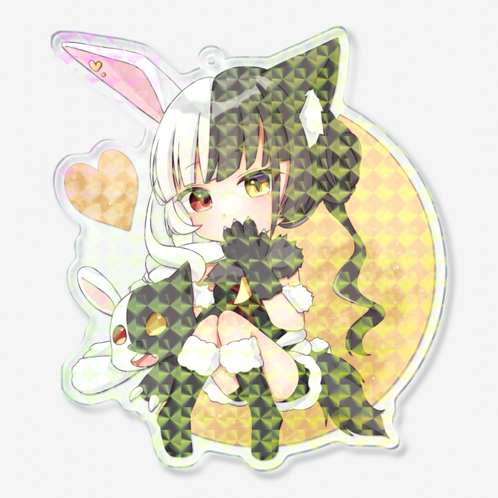 ホログラム(モザイク) - 100 × 100mm