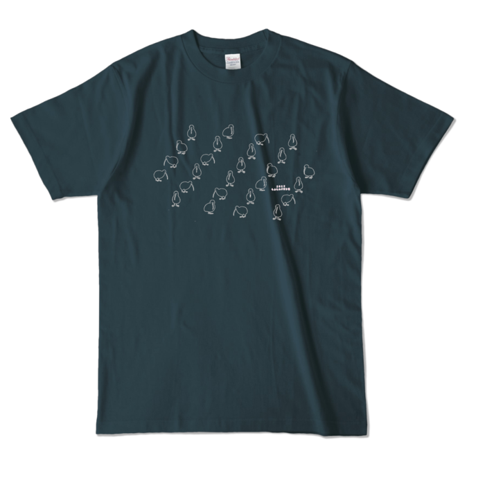 カラーTシャツ - L - デニム (濃色)