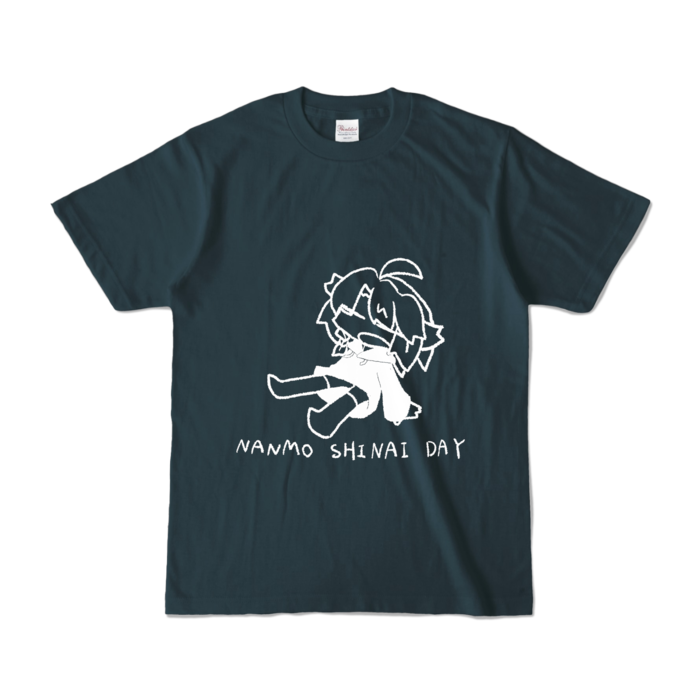 カラーTシャツ - S - デニム (濃色)