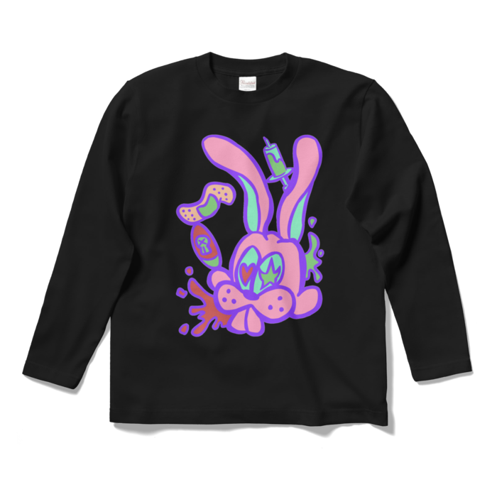 ロングスリーブTシャツ - S - ブラック