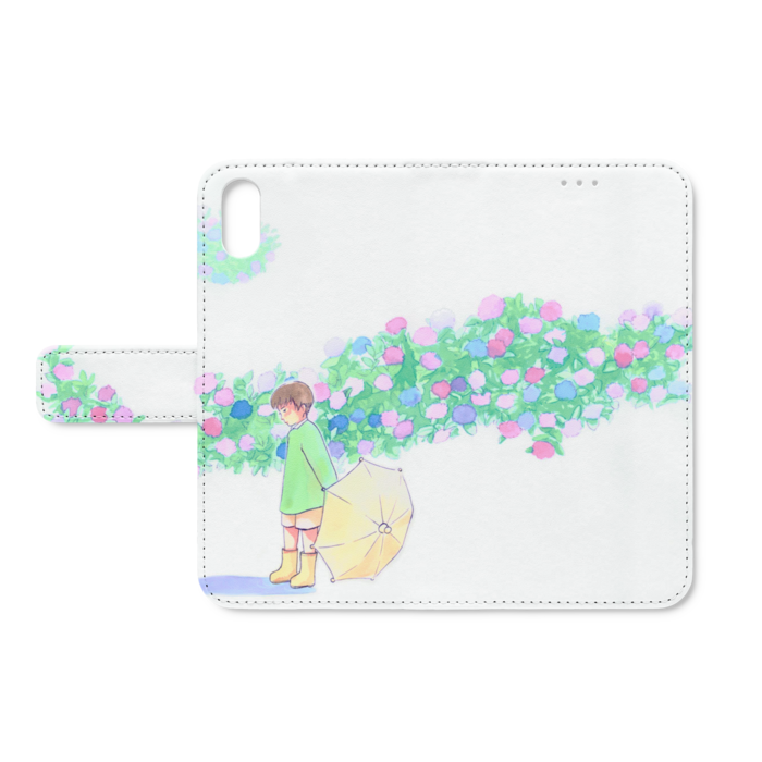 手帳型iPhoneケース - iPhone X - ストラップ穴 なし