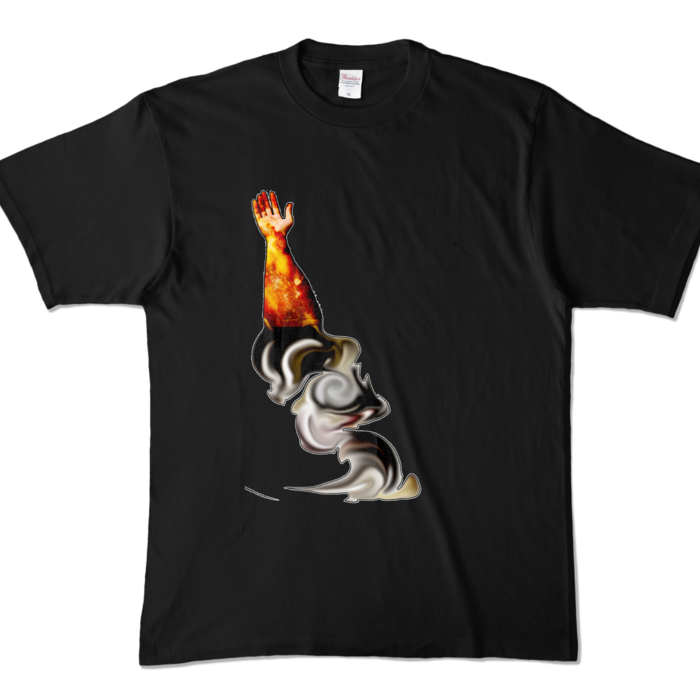 カラーTシャツ - XL - ブラック (濃色)