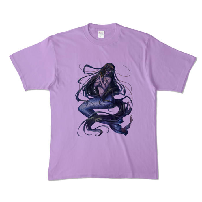 カラーTシャツ - XL - ライトパープル (淡色)