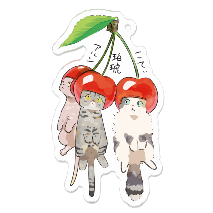 アクリルキーホルダー - 70 x 70 (mm)