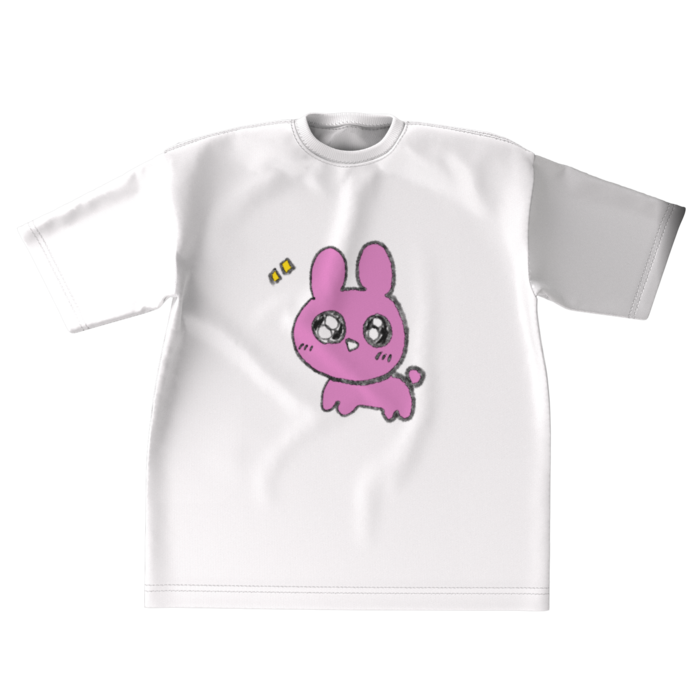 ビッグシルエットTシャツ - XL - 正面