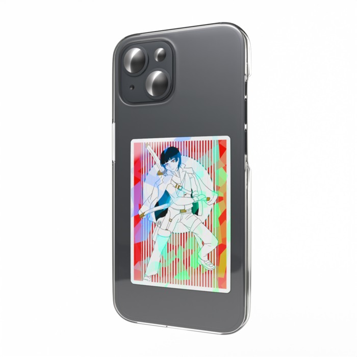 ホログラムスマホステッカー - 縦(7)