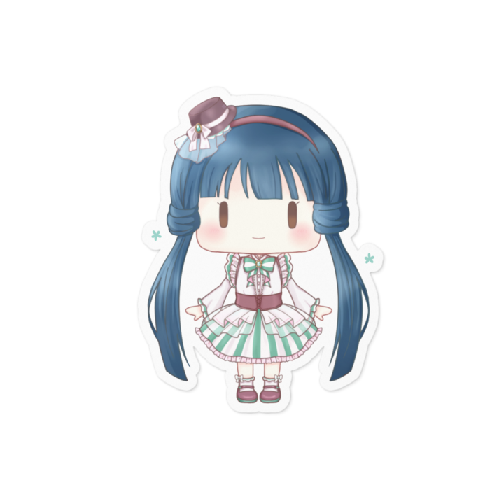 ステッカー - 100 x 100 (mm)